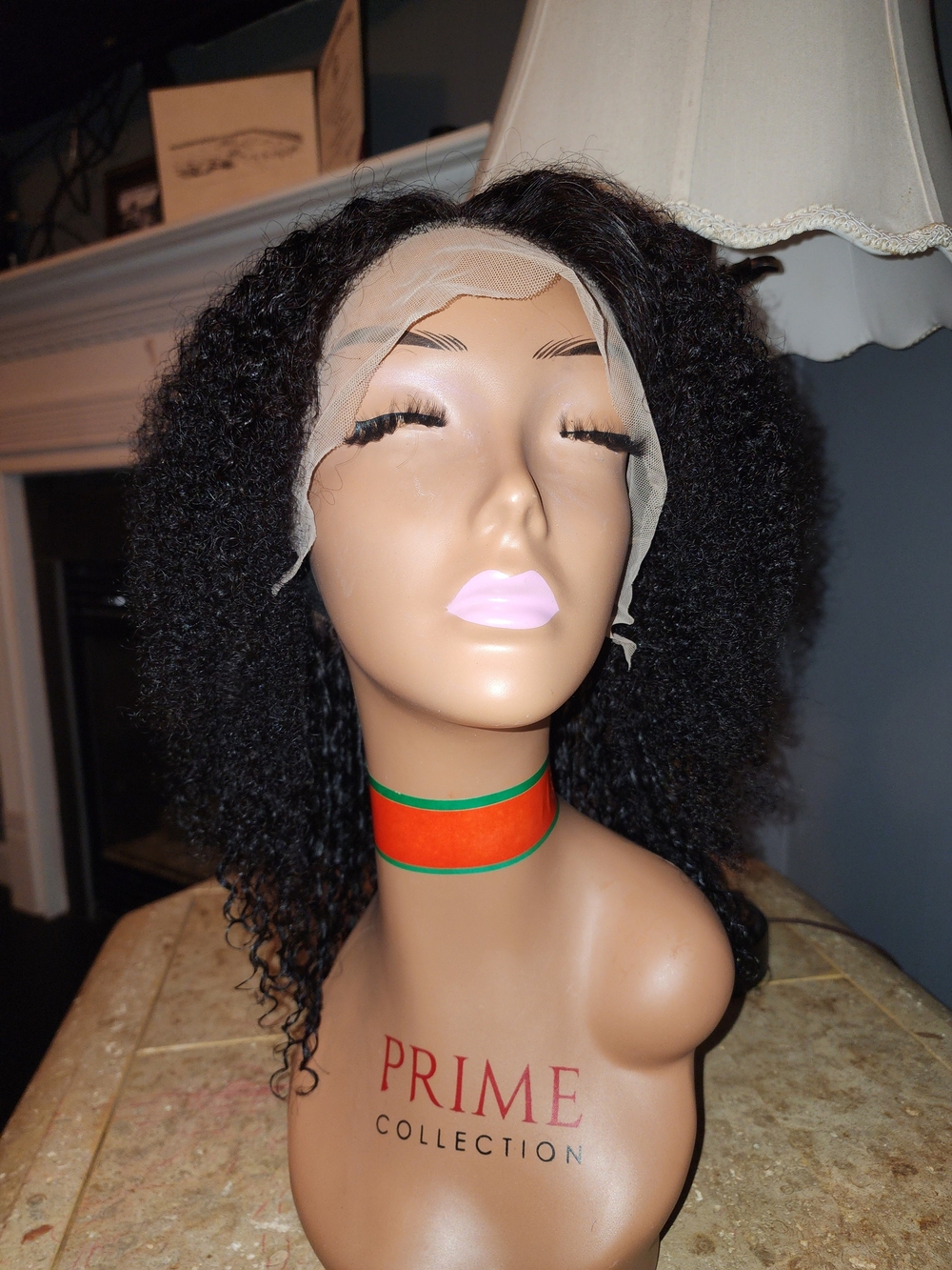 Pure Collection Black Kimky Curly Lace Front Wig - Natural Black